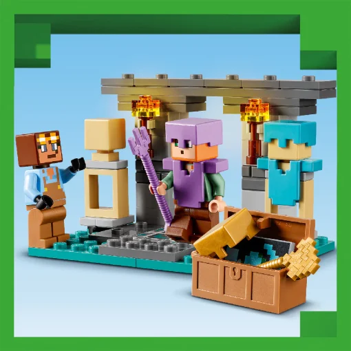 Đồ chơi lắp ráp Kho chế tạo vũ khí LEGO MINECRAFT 21252 - Ảnh 9