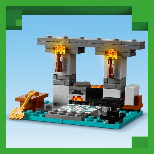 Đồ chơi lắp ráp Kho chế tạo vũ khí LEGO MINECRAFT 21252 - Ảnh 8