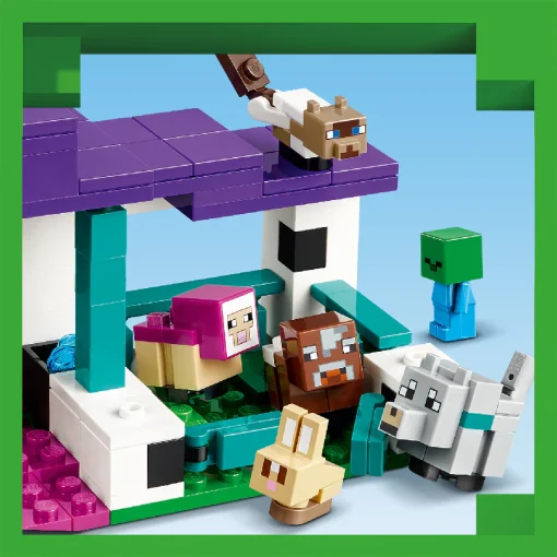 Đồ chơi lắp ráp Mô hình khu bảo tồn động vật hoang dã LEGO MINECRAFT 21253 - Ảnh 3