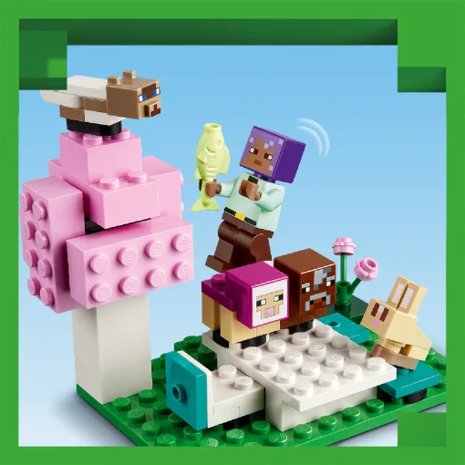 Đồ chơi lắp ráp Mô hình khu bảo tồn động vật hoang dã LEGO MINECRAFT 21253 - Ảnh 4
