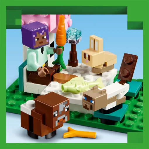 Đồ chơi lắp ráp Mô hình khu bảo tồn động vật hoang dã LEGO MINECRAFT 21253 - Ảnh 5