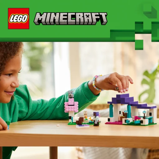 Đồ chơi lắp ráp Mô hình khu bảo tồn động vật hoang dã LEGO MINECRAFT 21253 - Ảnh 6