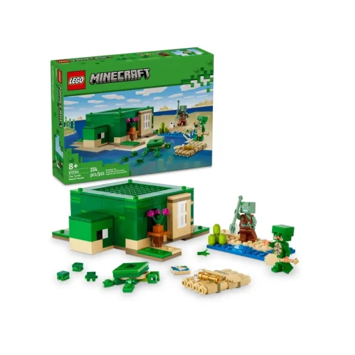 Đồ chơi lắp ráp Ngôi nhà rùa biển LEGO MINECRAFT 21254 - Ảnh 2