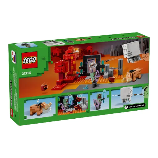 Đồ chơi lắp ráp Cuộc phục kích cổng địa ngục Nether LEGO MINECRAFT 21255 - Ảnh 10