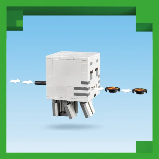 Đồ chơi lắp ráp Cuộc phục kích cổng địa ngục Nether LEGO MINECRAFT 21255 - Ảnh 4