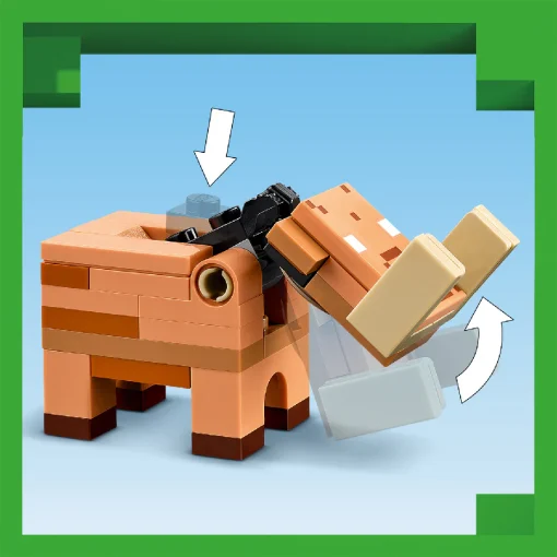 Đồ chơi lắp ráp Cuộc phục kích cổng địa ngục Nether LEGO MINECRAFT 21255 - Ảnh 6