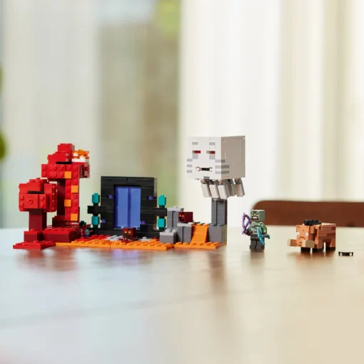Đồ chơi lắp ráp Cuộc phục kích cổng địa ngục Nether LEGO MINECRAFT 21255 - Ảnh 9