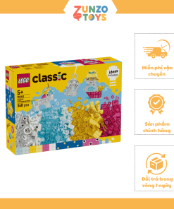 Đồ Chơi Lắp Ráp Hộp Trong Suốt Kỳ Diệu LEGO CLASSIC 11040 (340 chi tiết)