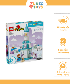 Bộ Lắp Ráp Bữa Tiệc Tại Lâu Đài Băng Giá Của Anna Và Elsa LEGO DUPLO 10455