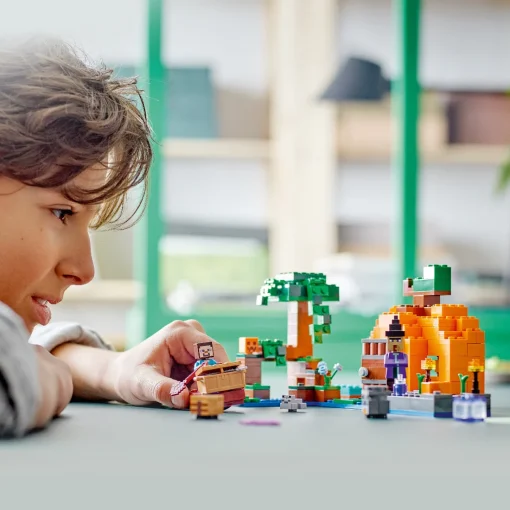 Đồ chơi lắp ráp Nông Trại Bí Ngô LEGO MINECRAFT 21248 - Ảnh 8
