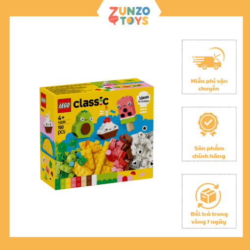Đồ Chơi Lắp Ráp Bộ Gạch Chi Tiết Chủ Đề Ẩm Thực LEGO CLASSIC 11039