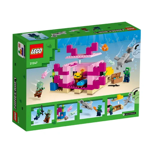 Đồ chơi lắp ráp Ngôi Nhà Cá Axolotl LEGO MINECRAFT 21247 - Ảnh 10