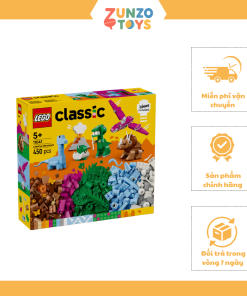 Đồ Chơi Lắp Ráp Bộ Gạch Chi Tiết Chủ Đề Khủng Long LEGO CLASSIC 11041