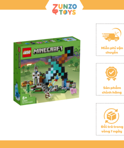 Đồ Chơi Lắp Ráp Tiền Đồn Cất Giữ Kiếm Kim Cương LEGO MINECRAFT 21244