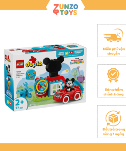 Đồ Chơi Lắp Ráp Nhà Câu Lạc Bộ Mickey Mouse Và Xe Hơi LEGO DUPLO 10454