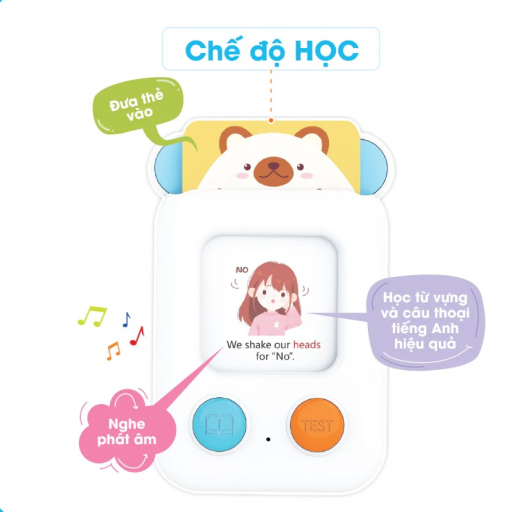 Máy đọc chữ thông minh cho bé PEEKABOO