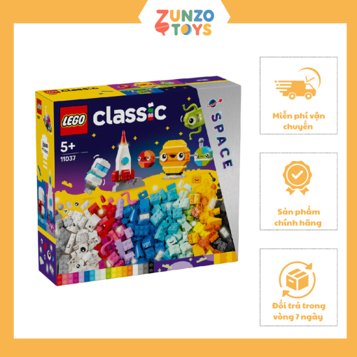 Đồ chơi lắp ráp Bộ gạch sáng tạo chủ đề không gian LEGO CLASSIC 11037