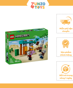 Đồ Chơi Lắp Ráp Đội Tuần Tra Sa Mạc Illager LEGO MINECRAFT 21267