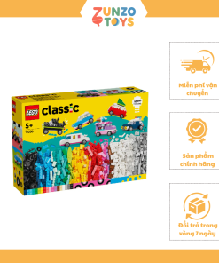 Đồ chơi lắp ráp Bộ gạch chi tiết chủ đề phương tiện xe LEGO CLASSIC 11036