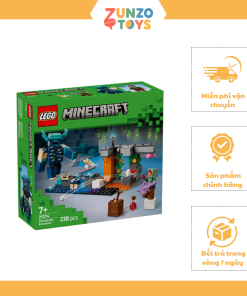 Đồ Chơi Lắp Ráp Cuộc Chạm Trán Warden LEGO MINECRAFT 21274