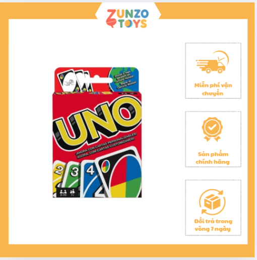 Trò chơi trí tuệ UNO MATTEL GAMES W2085