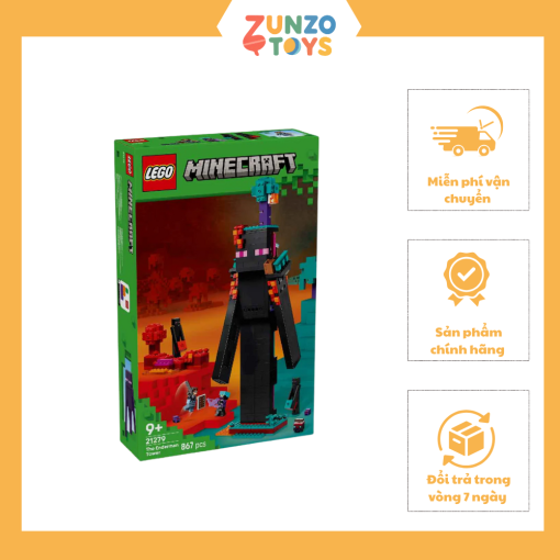 Đồ Chơi Lắp Ráp Tháp Enderman LEGO MINECRAFT 21279