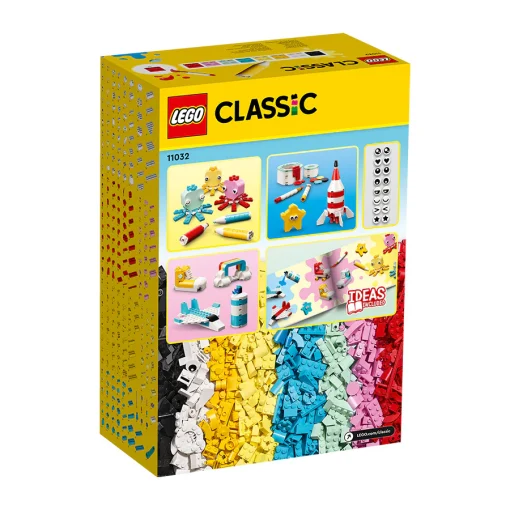 Đồ chơi lắp ráp Gạch Classic sáng tạo 1500 chi tiết LEGO CLASSIC 11032 - Ảnh 10