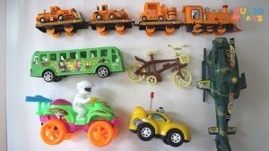 Bộ đồ chơi phương tiện dành cho bé – Giải pháp học mà chơi an toàn và sáng tạo