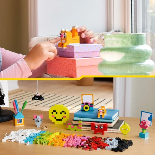 Đồ Chơi Lăp Ráp Bộ Gạch Chi Tiết Chủ Đề Hạnh Phúc LEGO CLASSIC 11042 - Ảnh 3