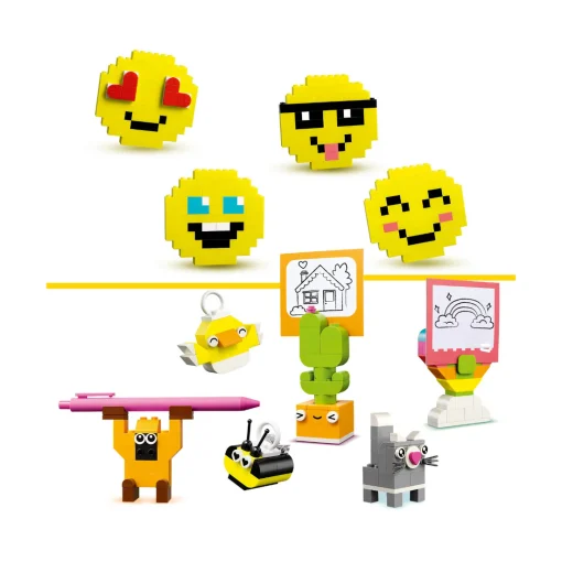Đồ Chơi Lăp Ráp Bộ Gạch Chi Tiết Chủ Đề Hạnh Phúc LEGO CLASSIC 11042 - Ảnh 9