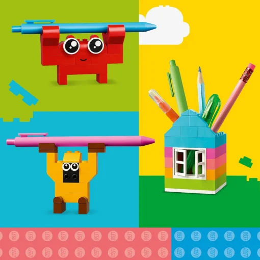 Đồ Chơi Lăp Ráp Bộ Gạch Chi Tiết Chủ Đề Hạnh Phúc LEGO CLASSIC 11042 - Ảnh 7