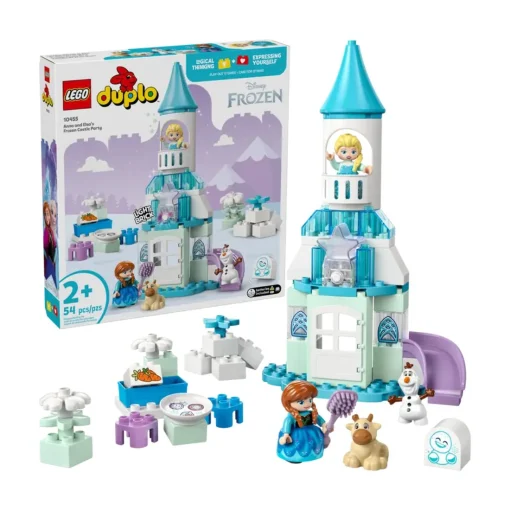 Bộ Lắp Ráp Bữa Tiệc Tại Lâu Đài Băng Giá Của Anna Và Elsa LEGO DUPLO 10455 - Ảnh 2
