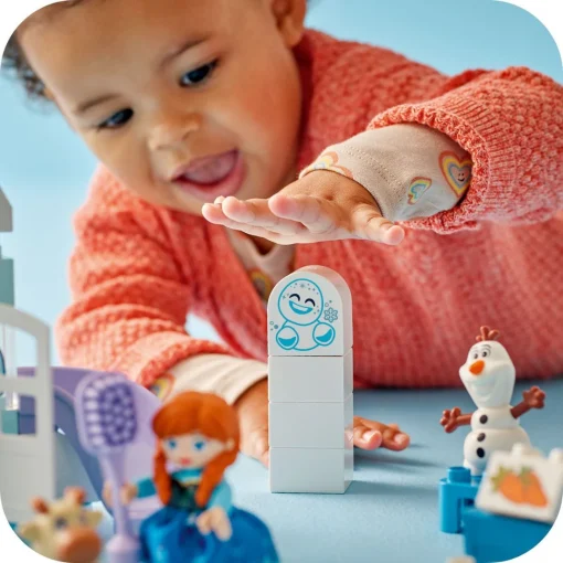 Bộ Lắp Ráp Bữa Tiệc Tại Lâu Đài Băng Giá Của Anna Và Elsa LEGO DUPLO 10455 - Ảnh 4