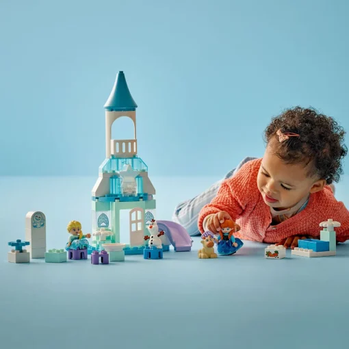 Bộ Lắp Ráp Bữa Tiệc Tại Lâu Đài Băng Giá Của Anna Và Elsa LEGO DUPLO 10455 - Ảnh 7