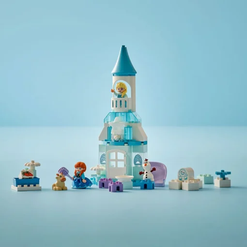 Bộ Lắp Ráp Bữa Tiệc Tại Lâu Đài Băng Giá Của Anna Và Elsa LEGO DUPLO 10455 - Ảnh 3