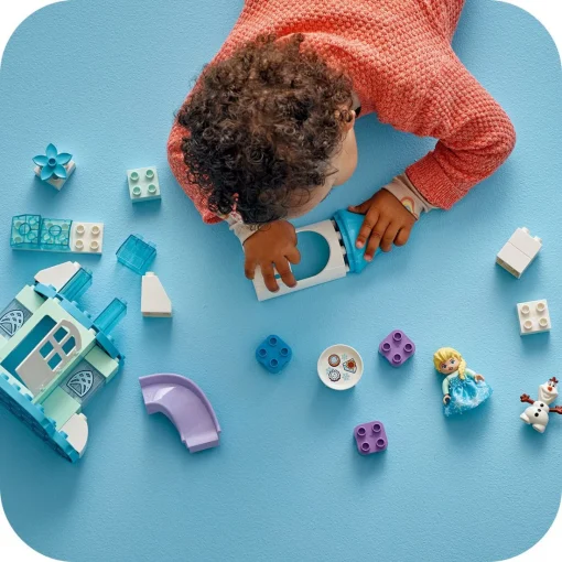 Bộ Lắp Ráp Bữa Tiệc Tại Lâu Đài Băng Giá Của Anna Và Elsa LEGO DUPLO 10455 - Ảnh 5