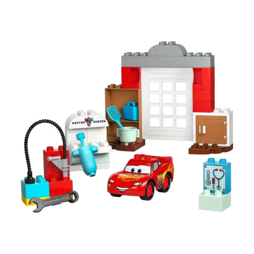 Đồ Chơi Bộ Lắp Ráp Chuyến Thăm Gara Của Bác Sĩ Doc Và Xe McQueen LEGO DUPLO 10456 - Ảnh 3