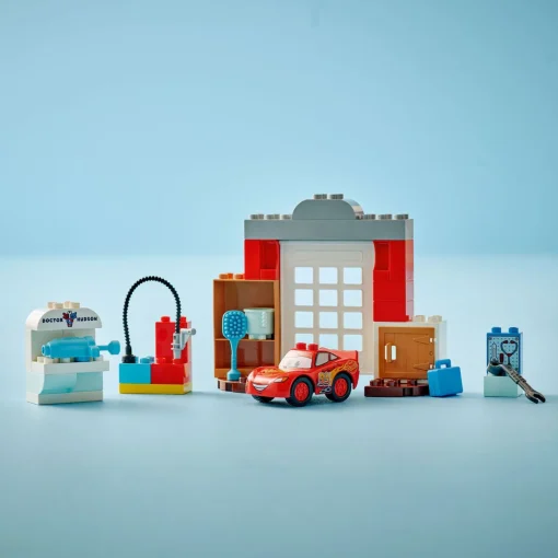Đồ Chơi Bộ Lắp Ráp Chuyến Thăm Gara Của Bác Sĩ Doc Và Xe McQueen LEGO DUPLO 10456 - Ảnh 10