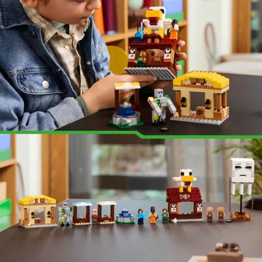 Bộ Lắp Ráp Cuộc Tấn Công Làng Bằng Khinh Khí Cầu Của Ghast LEGO MINECRAFT 21273 - Ảnh 6