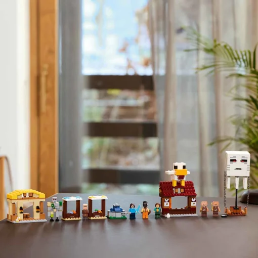 Bộ Lắp Ráp Cuộc Tấn Công Làng Bằng Khinh Khí Cầu Của Ghast LEGO MINECRAFT 21273 - Ảnh 9