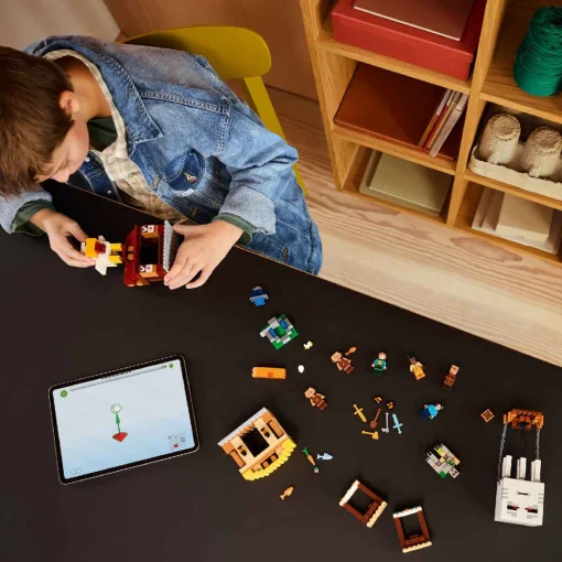 Bộ Lắp Ráp Cuộc Tấn Công Làng Bằng Khinh Khí Cầu Của Ghast LEGO MINECRAFT 21273 - Ảnh 10
