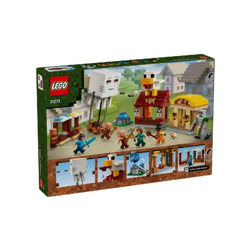 Bộ Lắp Ráp Cuộc Tấn Công Làng Bằng Khinh Khí Cầu Của Ghast LEGO MINECRAFT 21273 - Ảnh 11