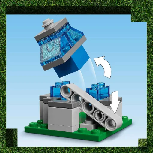 Bộ Lắp Ráp Cuộc Tấn Công Làng Bằng Khinh Khí Cầu Của Ghast LEGO MINECRAFT 21273 - Ảnh 3