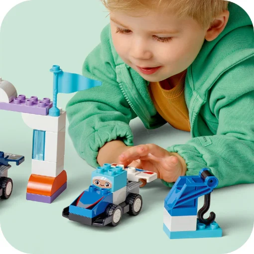 Đồ Chơi Lắp Ráp Cuộc Đua Xe Kỳ Thú LEGO DUPLO 10445 - Ảnh 4