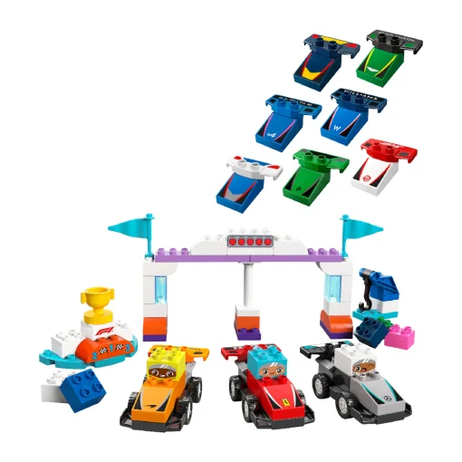 Đồ Chơi Lắp Ráp Cuộc Đua Xe Kỳ Thú LEGO DUPLO 10445 - Ảnh 13