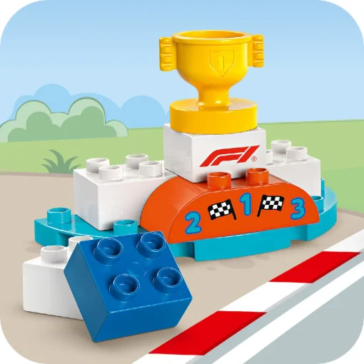 Đồ Chơi Lắp Ráp Cuộc Đua Xe Kỳ Thú LEGO DUPLO 10445 - Ảnh 7