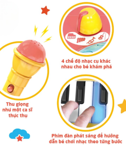 Đồ chơi đàn piano thông minh cho bé