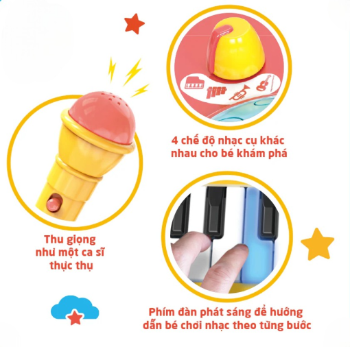 Đồ chơi đàn piano thông minh cho bé