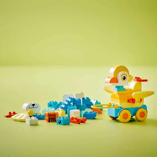 Đồ Chơi Lắp Ráp 3 Trong 1 Động Vật Đi Trên Bánh Xe LEGO DUPLO 10448 - Ảnh 7