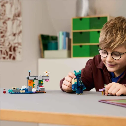 Đồ Chơi Lắp Ráp Cuộc Chạm Trán Warden LEGO MINECRAFT 21274 - Ảnh 10
